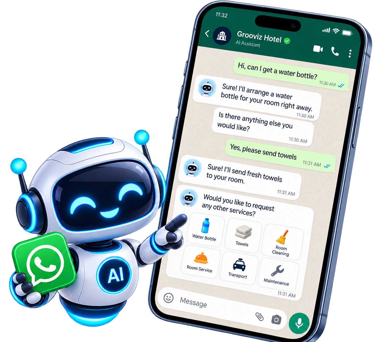 Multi-Lingual AI Concierge & Chatbot